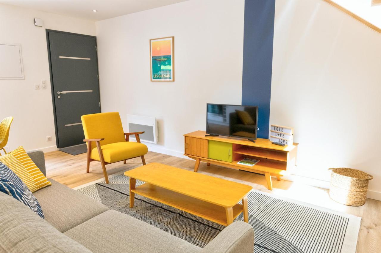 Апартаменти Port De Sainte-Marine : L'Ilot - Duplex & Terrasse Combrit Екстер'єр фото